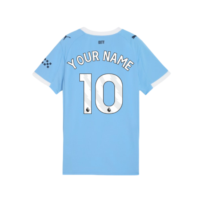 Authentic Replica Man City Home Replica Jersey for Womens