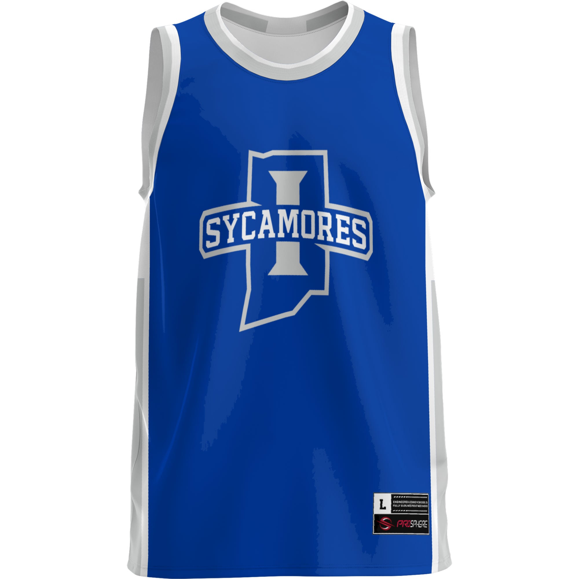 [DDG] Indiana State Sycamores GameDay Greats Lightweight Basketball Jersey - Royal