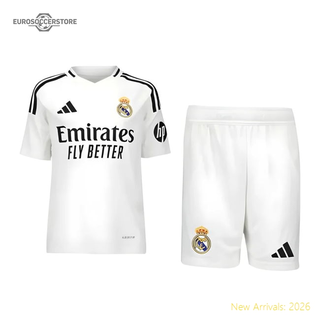 2024-2025 Real Madrid Home Youth Kit - Economical - Fan Design