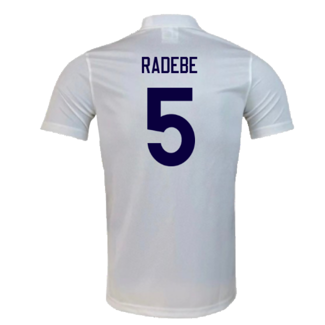 Leeds Home Shirt Excellent Radebe #5 Authentic Design Loyal Update...