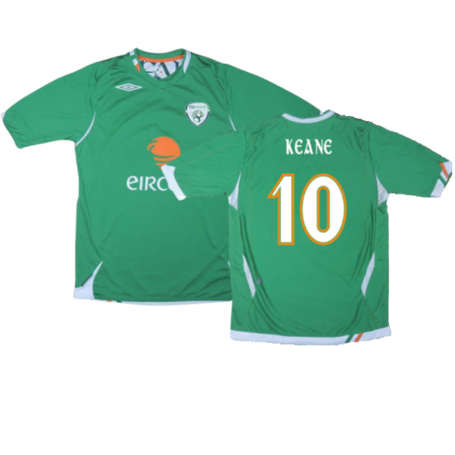 Professional Style Ireland Home Elite Kit 2006-2007 (Keane 10)