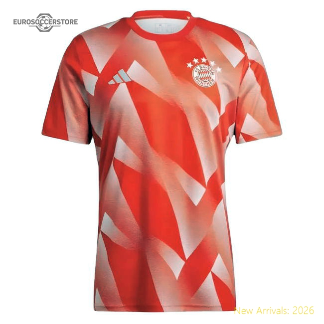 2023-2024 Bayern Munich Pre-match Shirt (red) - Great Value