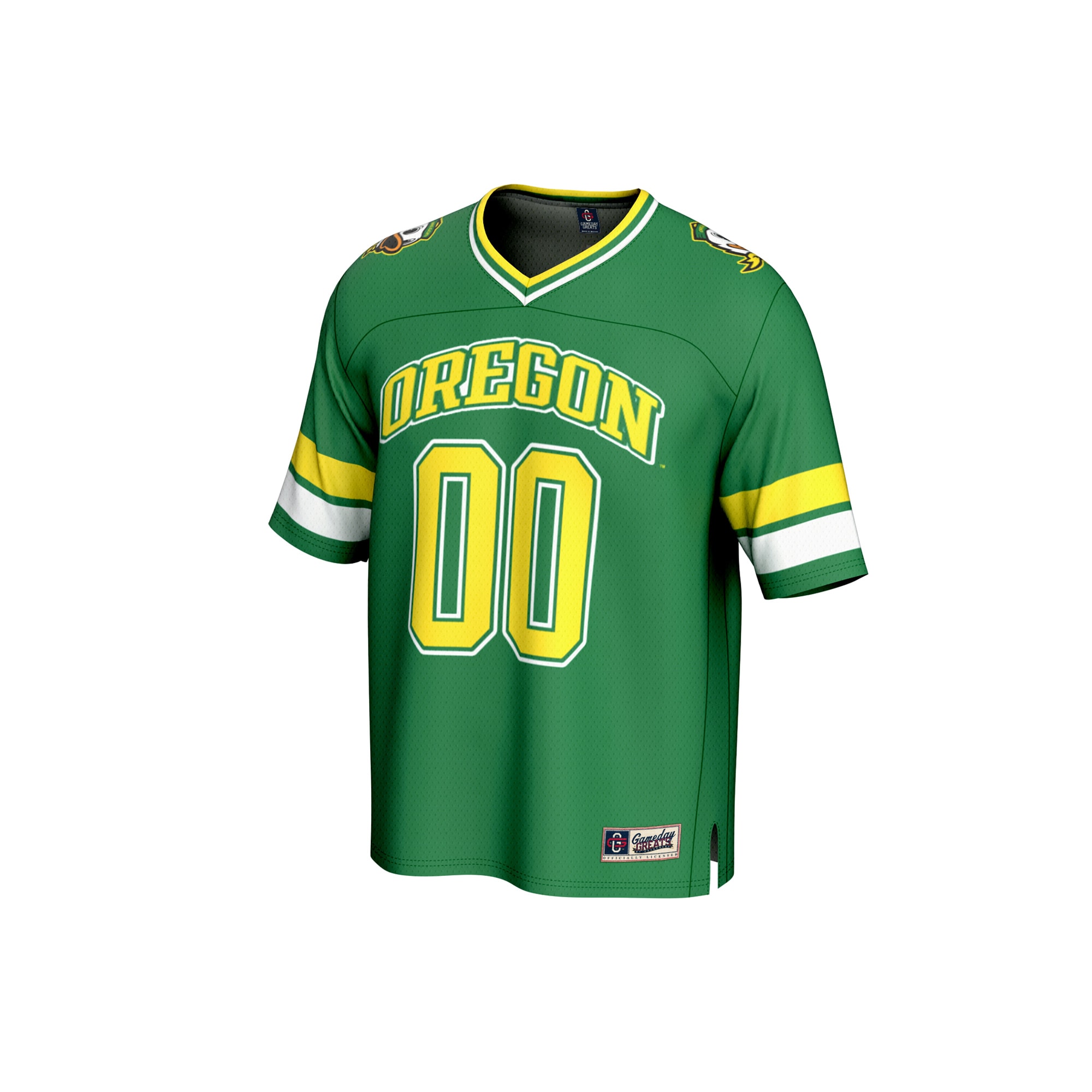 Oregon Ducks GameDay Greats Unisex NIL Pick-A-Player Football Fashion 2026 Season Football Jersey - Green