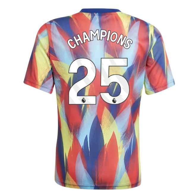 2025-2026 Arsenal Pre-Match Shirt (Victory Blue) - Kids (Champions 25)
