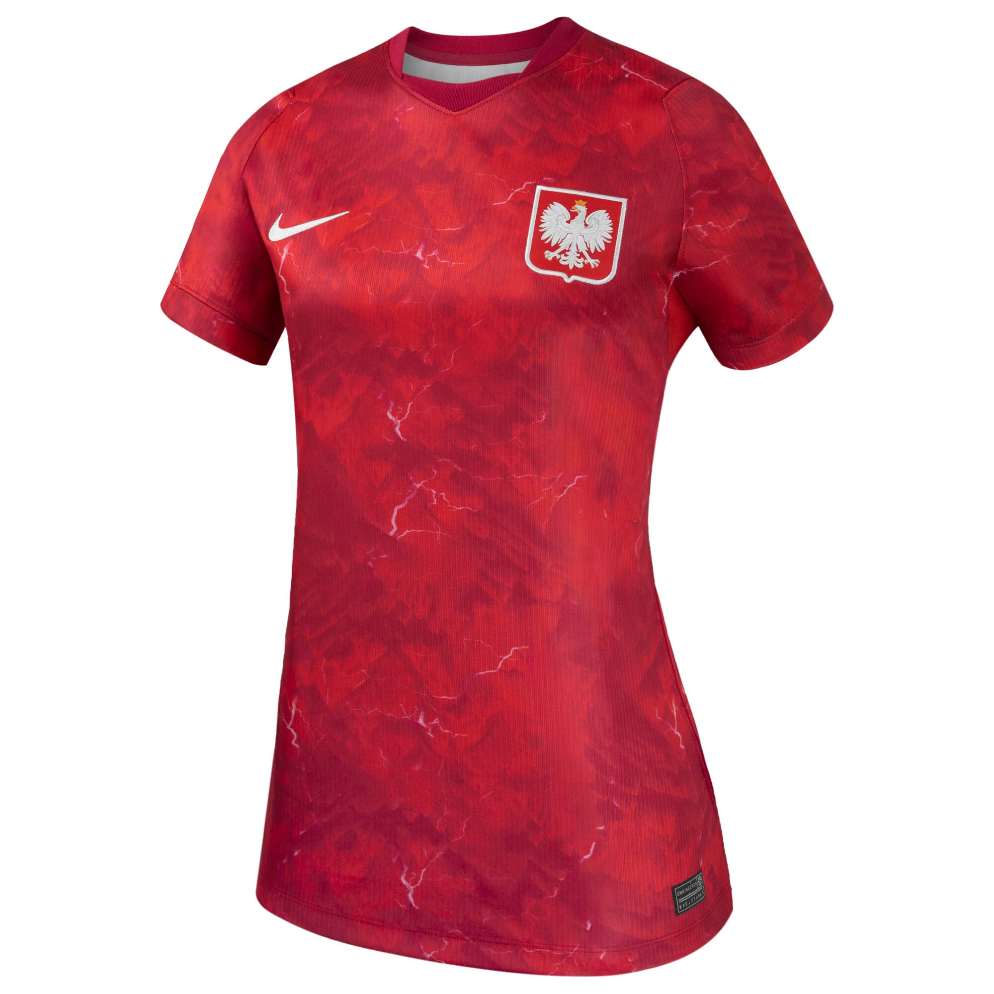 [JED] Poland National Team Women's 2026 Away Stadium Replica Jersey - Red