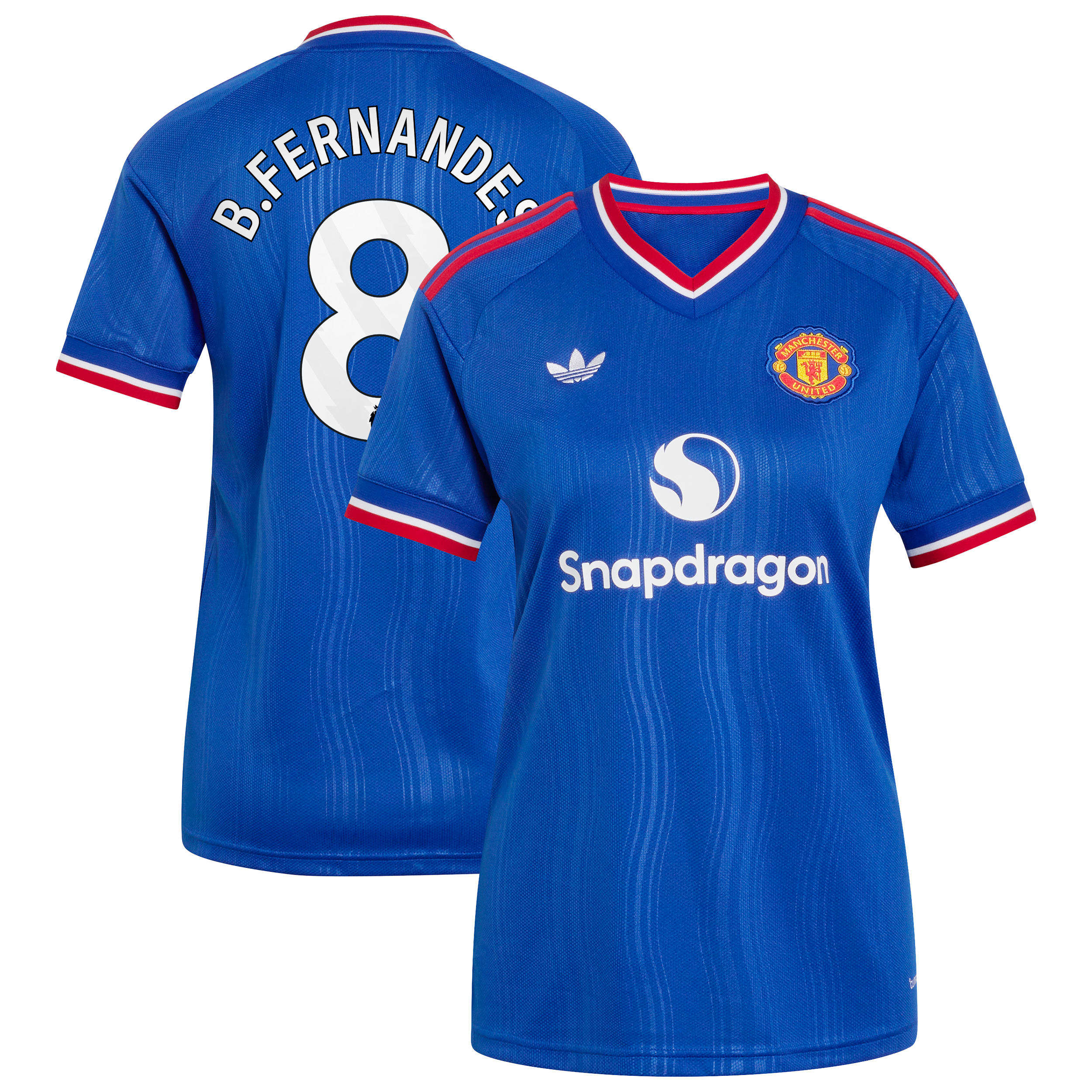 [LK] Bruno Fernandes Manchester United Women's 2026/27 Away Replica Jersey - Royal
