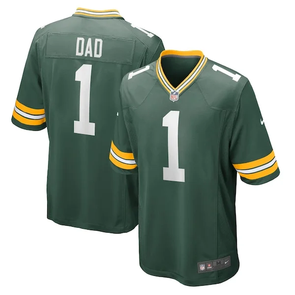 Performance Green Bay Packers Game Jersey - Premium Green NFL Fan J...