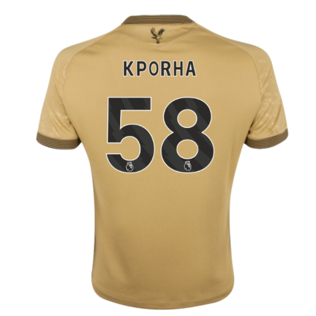 Crystal Palace Crystal Palace Third Shirt Kporha #58 Durable Mater...
