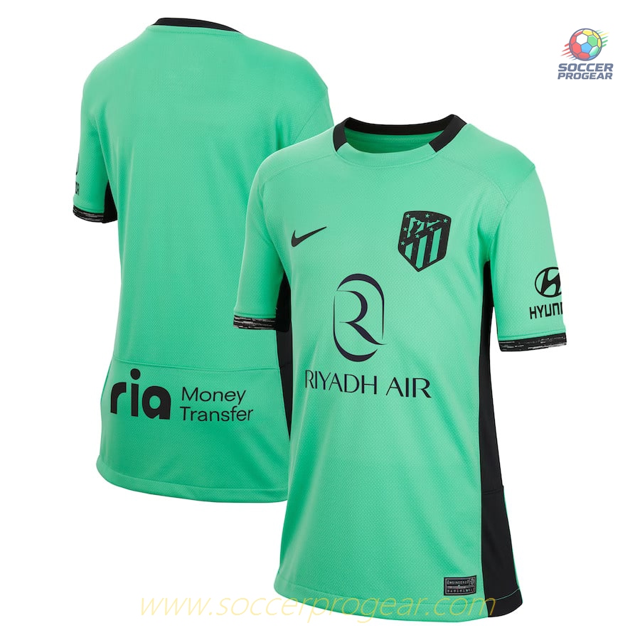Atletico Madrid Third Youth Soccer Jersey 2023 2024