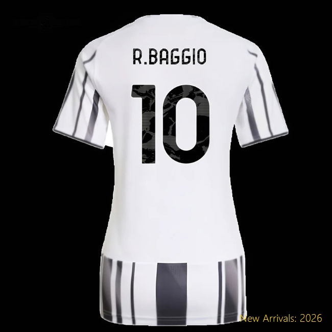 Juventus 2024-25 Home Fan Version For Women (R.Baggio Football Shirt