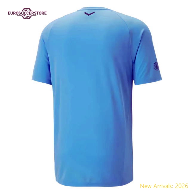 Child-friendly Man City Kids Jersey 2023-2024 Lightweight