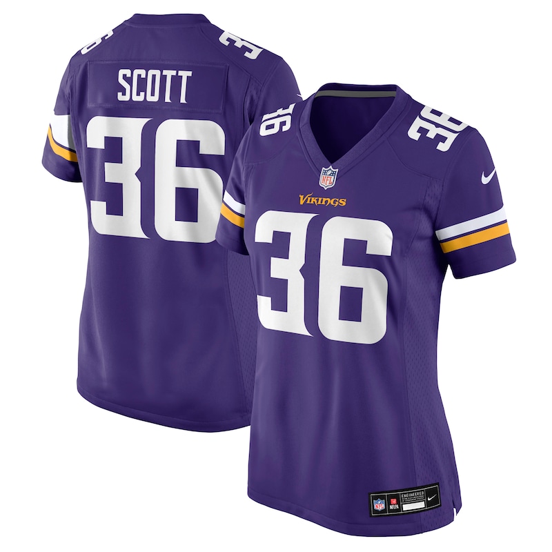 None Zavier Scott Minnesota Vikings Championship Contender Game Jersey