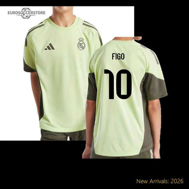 2025-2026 Football Team Kids Soft Jersey Figo Dri-fit Machine-washable