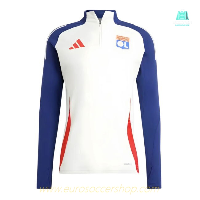 2024-2025 Olympique Lyon Training Top (White Tint)