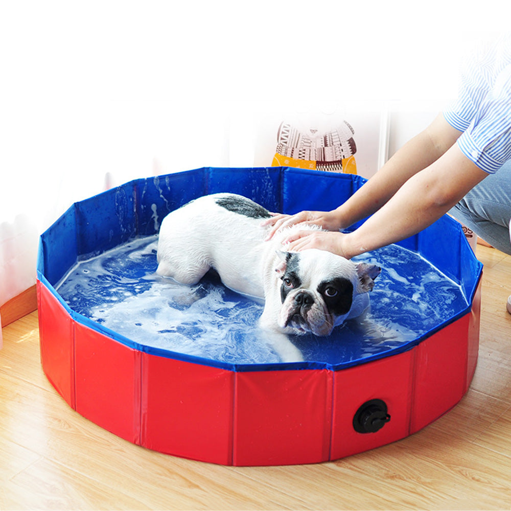 - Durable Tm : Foldable Swimming Pool For Pet (cs12) Paw Protection