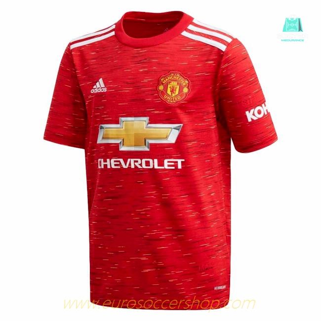 2020-2021 Man Utd Adidas Home Football Shirt (Kids)