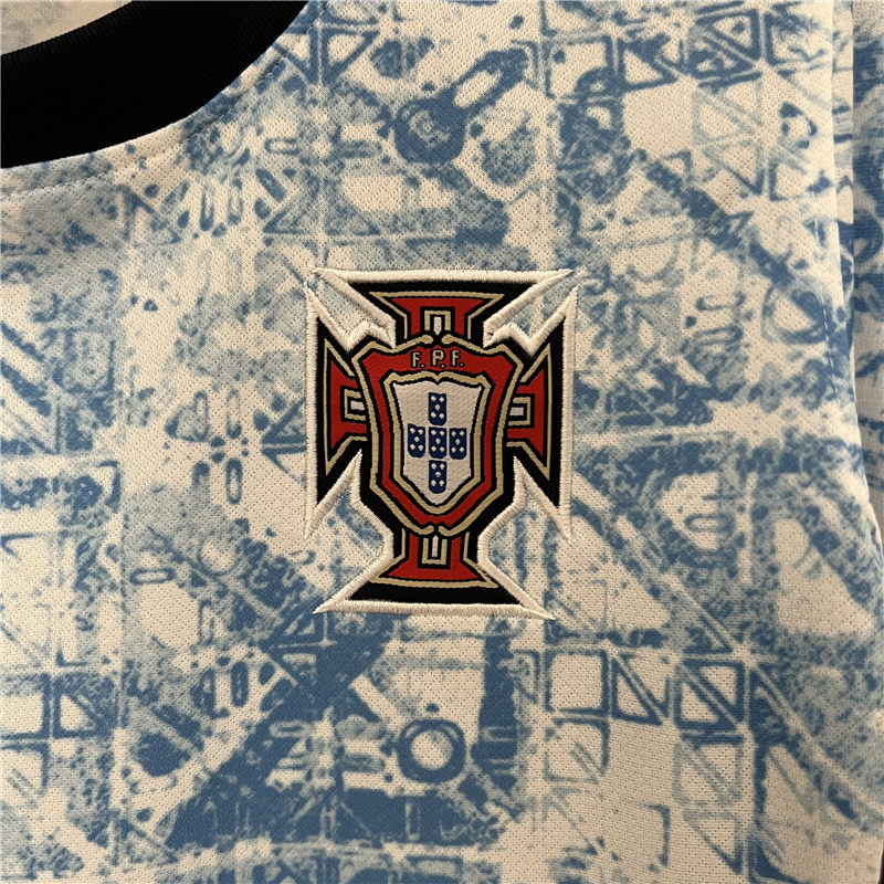 Women's UEFA Euro 2024 Portugal Away Soccer Jersey Football Shirt -