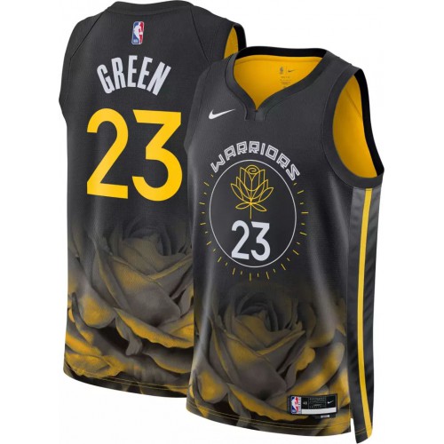 Nike Warriors Black Draymond Green #23 Jersey - Budget-Friendly