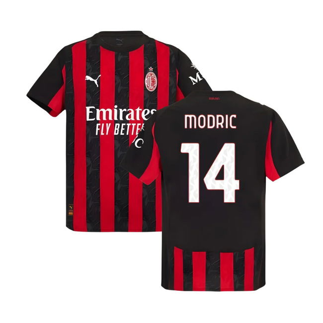 Ac Milan 2025-2026 Home - Official Comfort Fit Edition - Long Lasting