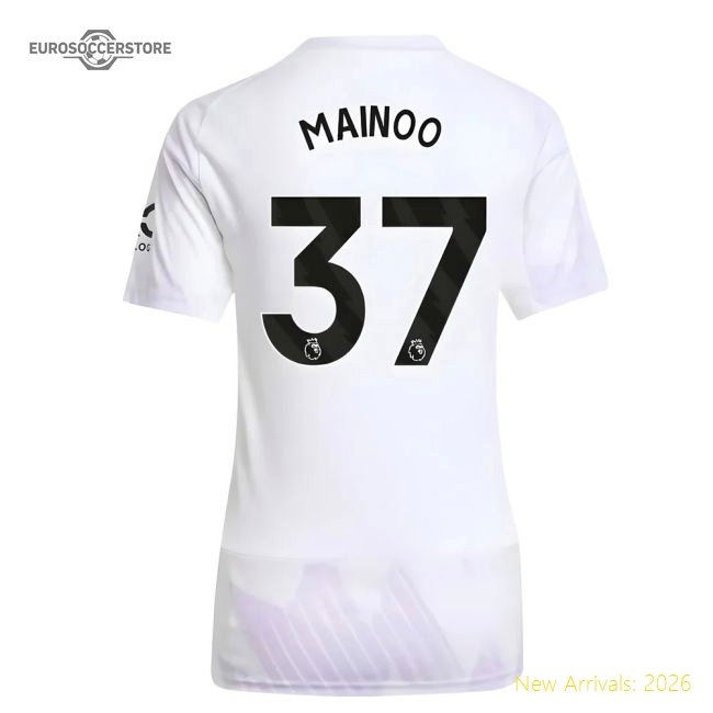 2025-2026 Man Utd Away Shirt (Womens) (Mainoo 37)