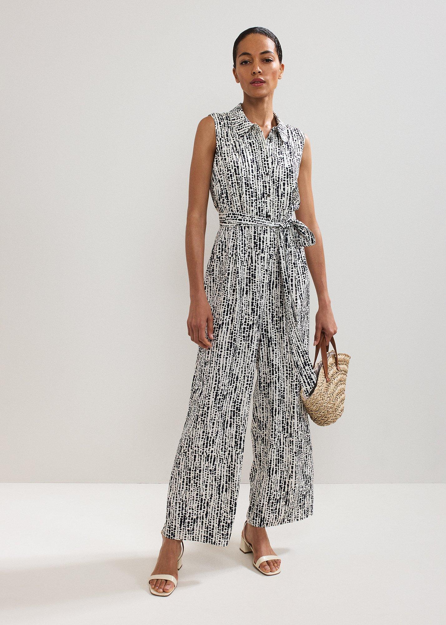 Petite Janine Spot Jumpsuit