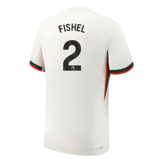match worn 2025-2026 Chelsea Authentic Dri-Fit ADV Away Shirt (Fish...