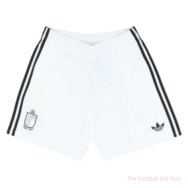 2026-2027 Belgium Away Shorts (White)