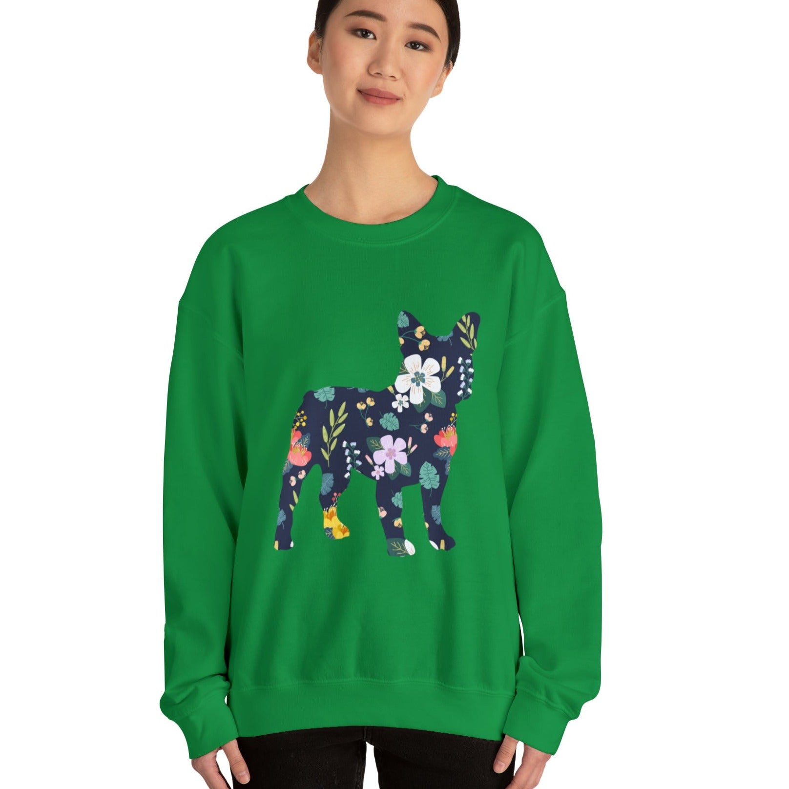 Floral Sweater - Comfy Unisex Sweatshirt Casual Wear | Unique Design