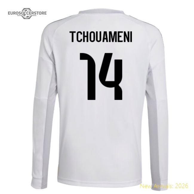 Real Madrid 2024-25 Home Fan Version For Kids (Tchouameni Game