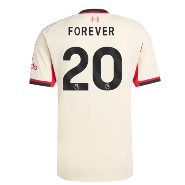2025-20 Liverpool Away Football Jersey Forever Printing L S