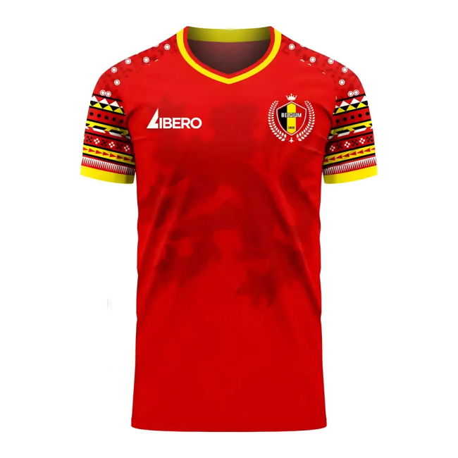 Official Belgium 2025-2026 Home Premium Authentic Championship