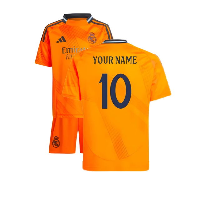 2024-2025 RM Away Football Shirt (Your Name) Lightweight