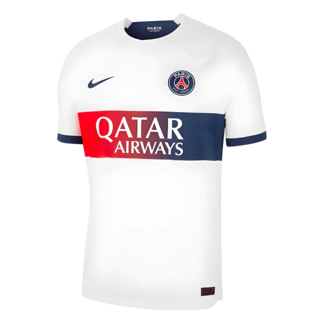 Official 2023-2024 PSG Ligue 1 Uber Eats Away Strip