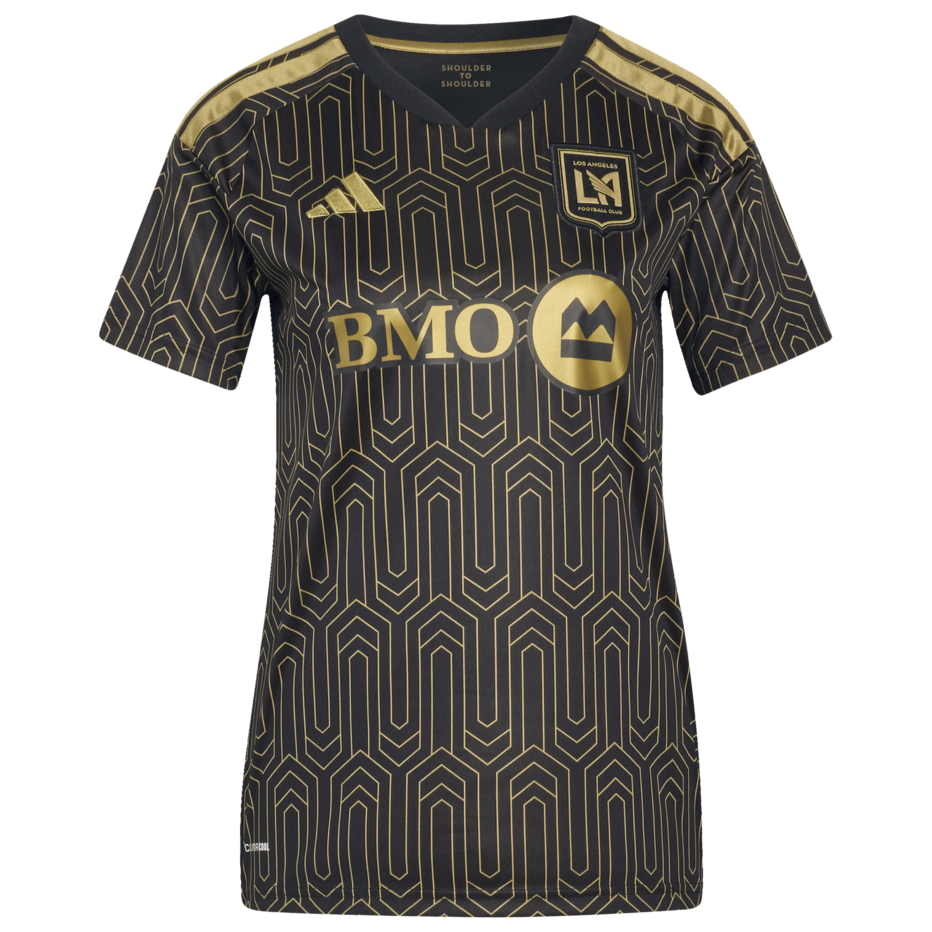 [SJH] Aaron Long LAFC Women's 2026 Primary Kit Replica Jersey - Black