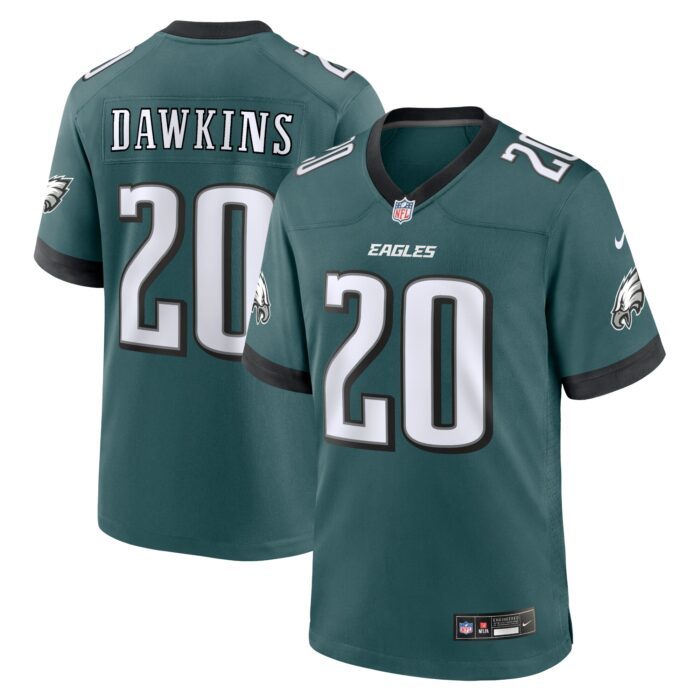 None Men's PHI Eagles Vintage Top-Grade Jersey for NFL Fans