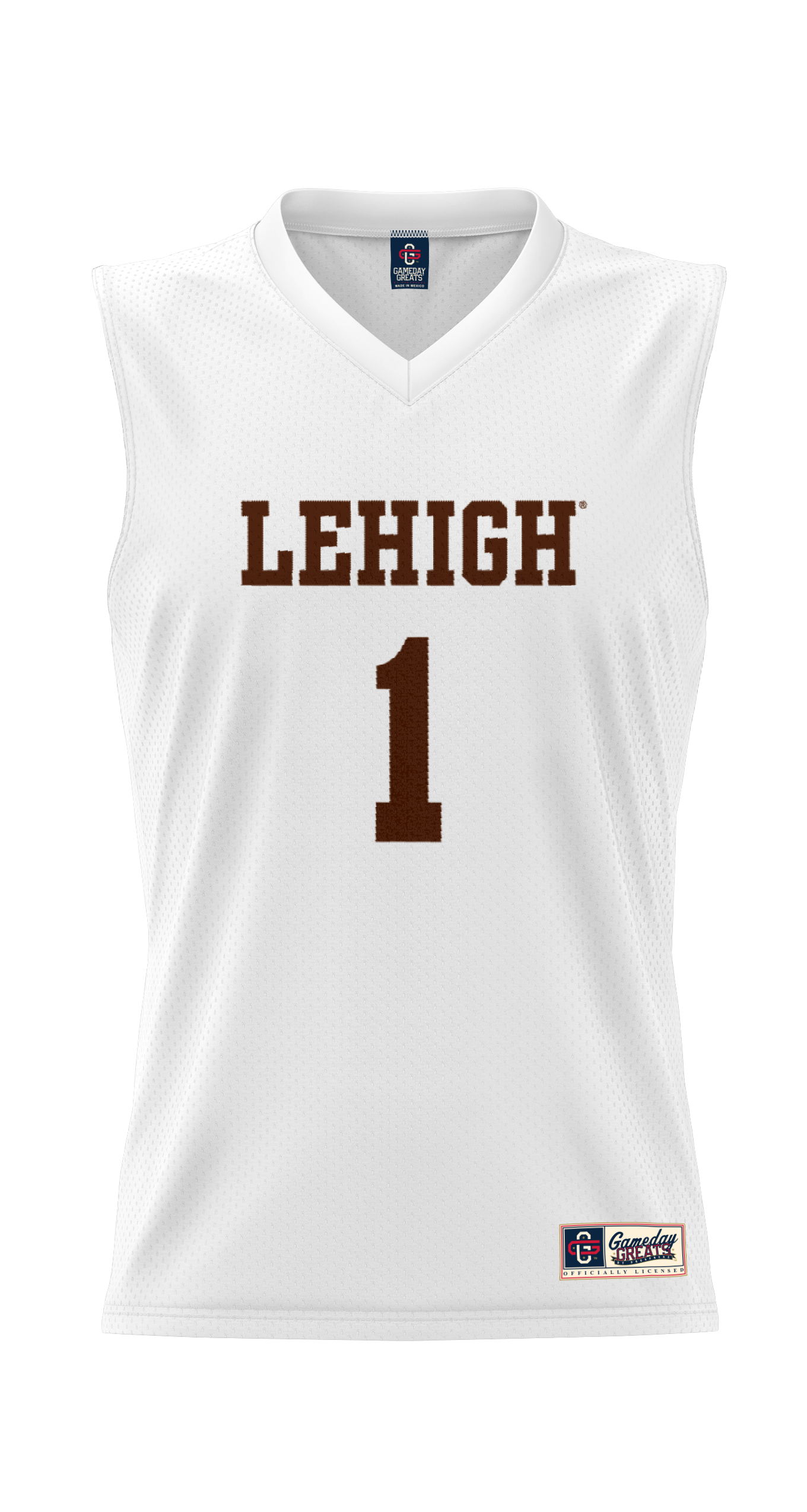 [NJP] Lehigh Mountain Hawks GameDay Greats Lightweight Basketball Jersey - White