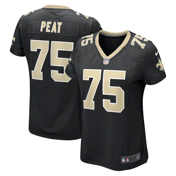 Performance New Orleans Saints Game Jersey - Premium Black NFL Fan ...