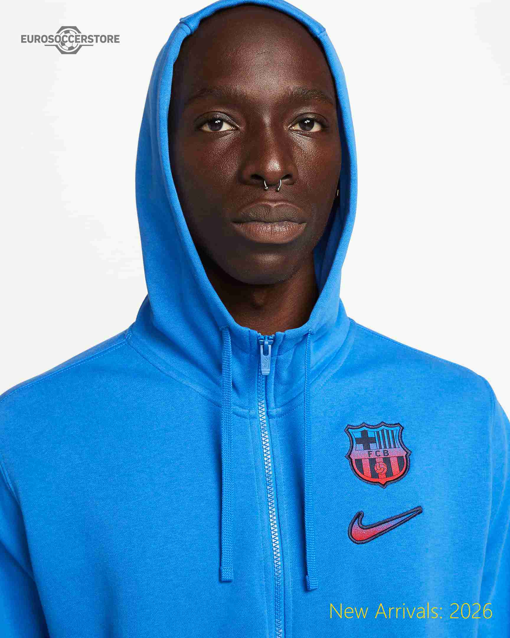 Adult Bar Barcelona Full Zip Hoodie High-quality Unknown Jersey 2023