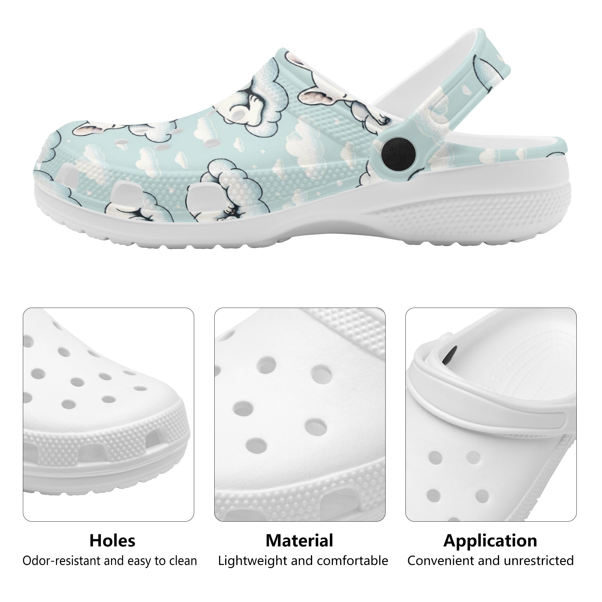 Nala - Comfortable Unisex Clogs For Frenchie Pups | Durable Build