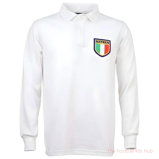 Italy 1975 Vintage Away Rugby Shirt