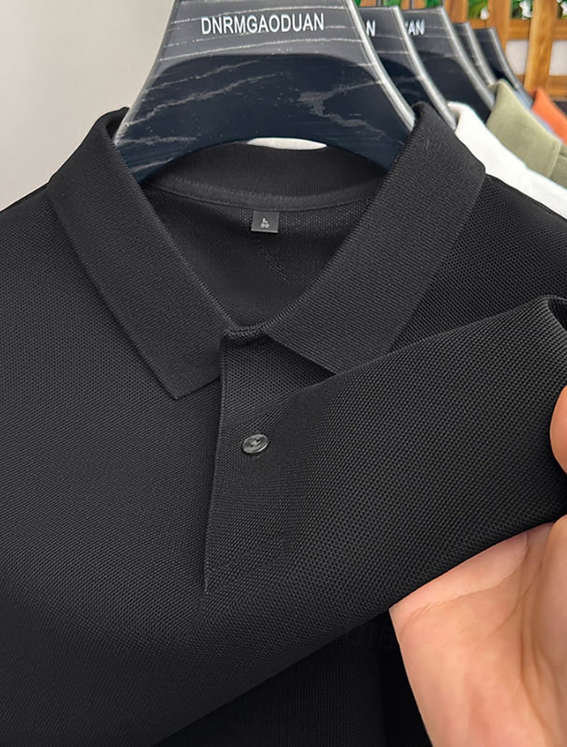 Men's Polo Shirts Casual Vacation Lapel Short Sleeve Fashion Modern