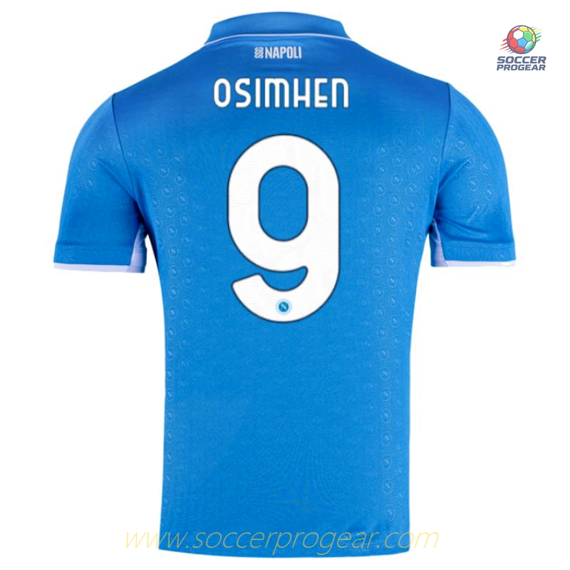 Napoli Home Soccer Football Shirt 2024-25 Edition Osimhen