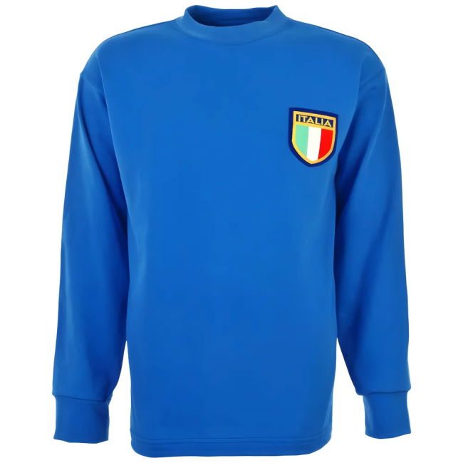 Italy 1968 European Champions Retro Football Shirt Performance