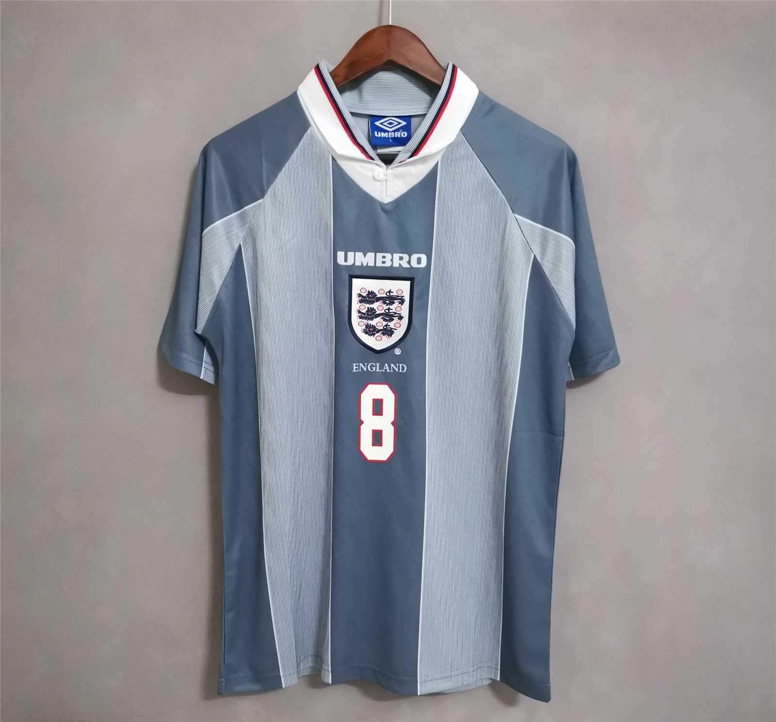 Cheap 1996 England away retro kit