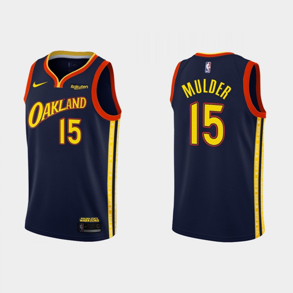 Limited Edition Jersey Golden State Warriors 15 Navy - City Edition