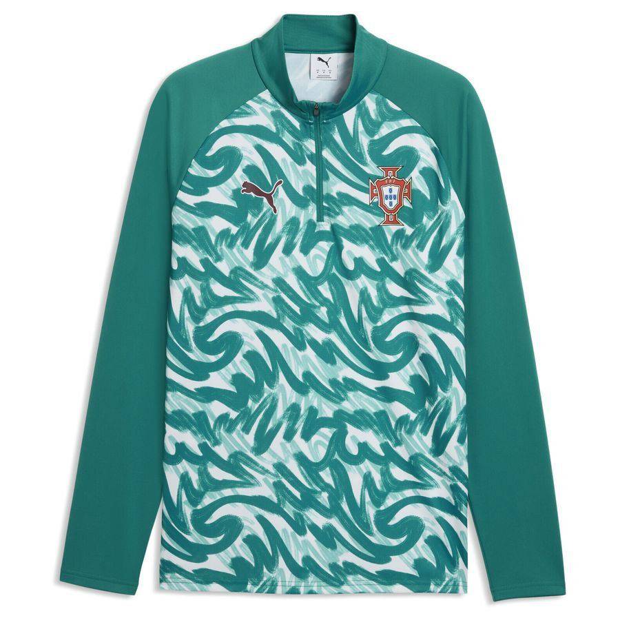 [EFKS] Portugal Zip Lagoon/Ruby Shimmer Training Green Uniform 1/4