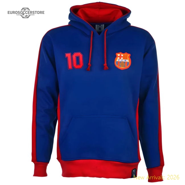 Top-Quality Fan-Favorite Barcelona Number 10 Retro Hoodie