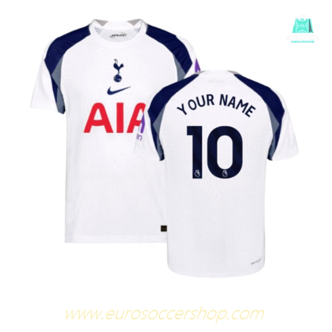 2025-2026 Tottenham Hotspur Authentic Home Shirt (Your Name)