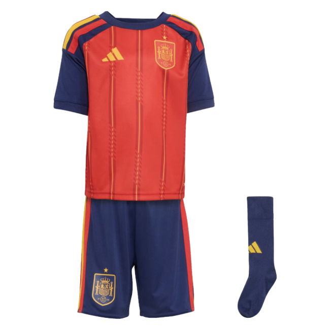 2026-2027 Premium Spain Home Kids - Player Version Retro - La Roja