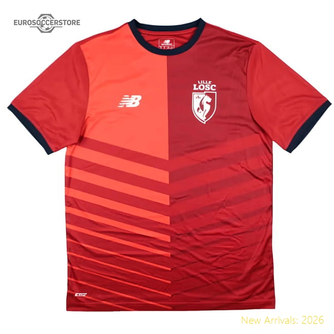 Fan-Favorite Lille 2016-17 New Balance Training Shirt (M) (Excellent)